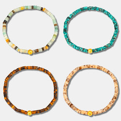 HEISHI BEAD BRACELETS BUNDLE (SAVE 60%) - Orezza Jewelry