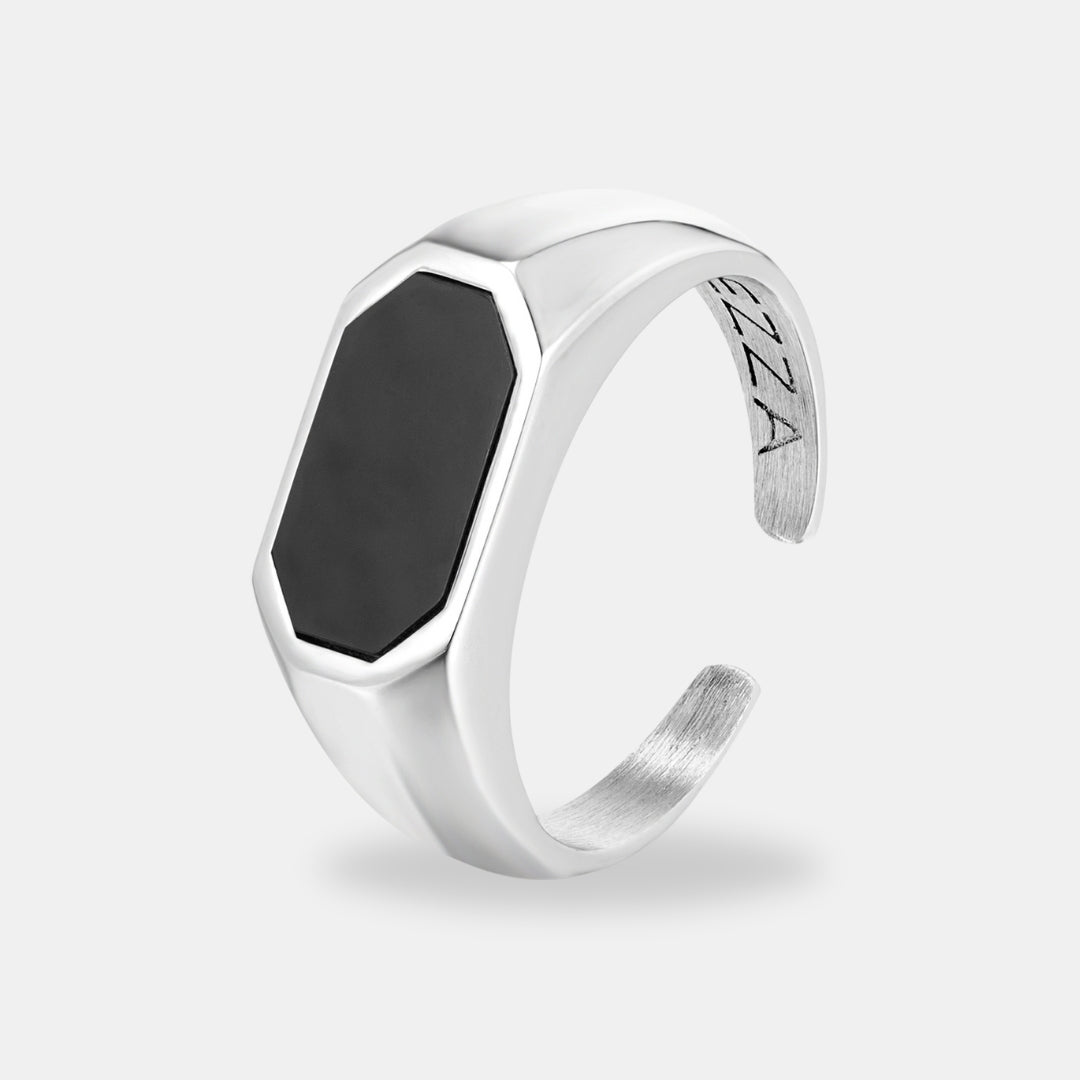 onyx men ring