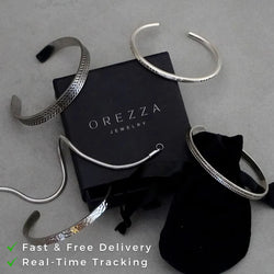 HAMMERED CUFF & RING BUNDLE (SAVE 20%) - Orezza Jewelry