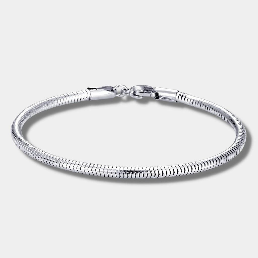 Stainless steel hot sale snake bracelet