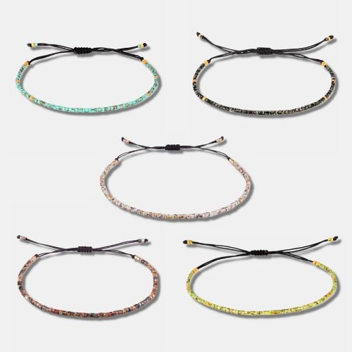 5 MIYUKI BEADS BRACELETS BUNDLE - Orezza Jewelry