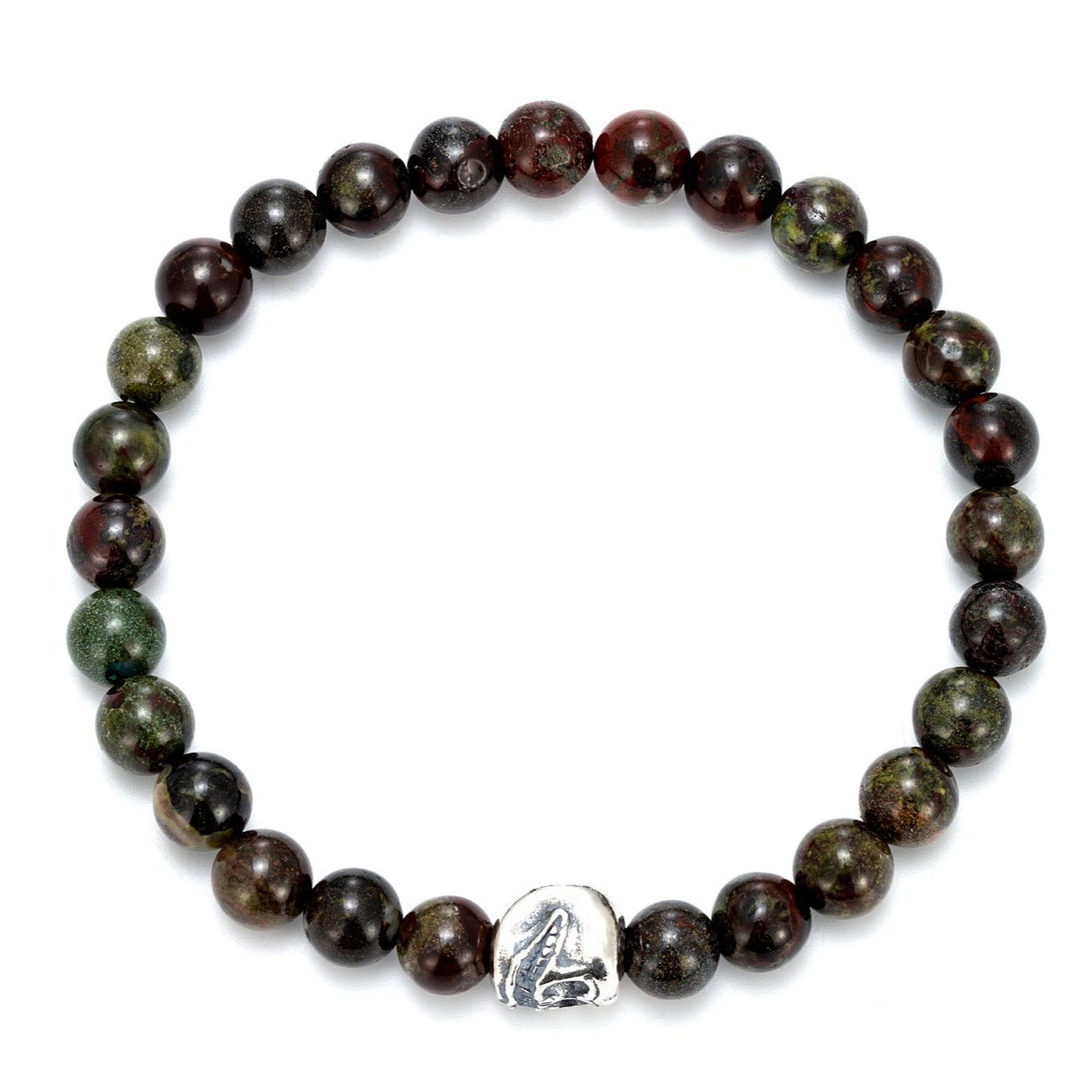 "CALIENI" BLOODSTONE BRACELET - Orezza Jewelry