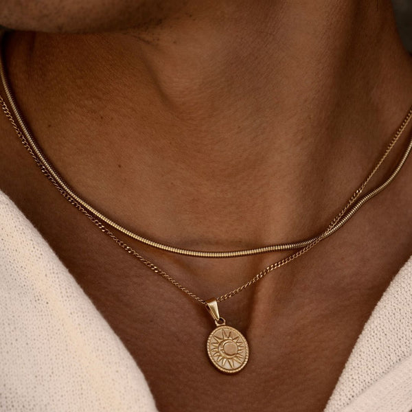 "GIOVELLA" GOLD SNAKE CHAIN - Orezza Jewelry