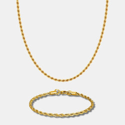 GOLD ROPE CHAIN BUNDLE (SAVE 20%) - Orezza Jewelry