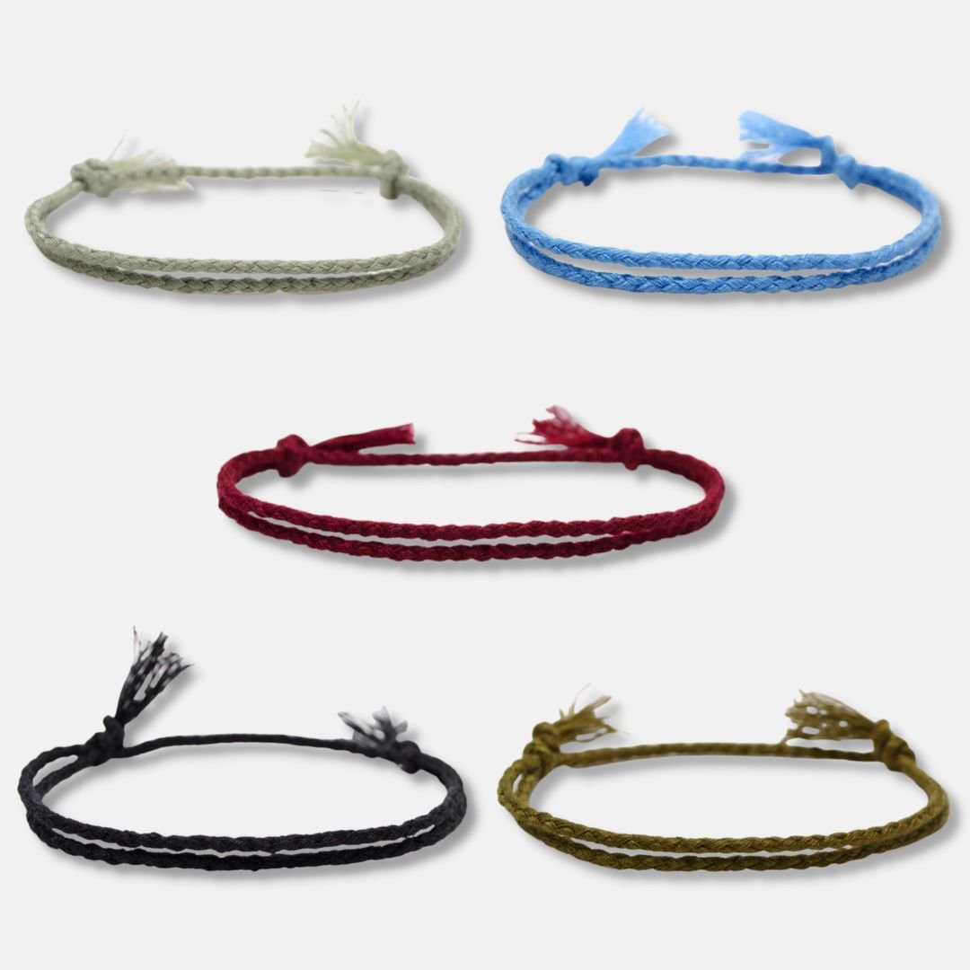 5 ROPE BRACELETS BUNDLE - Orezza Jewelry