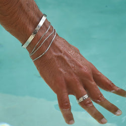 HAMMERED CUFF & RING BUNDLE (SAVE 20%) - Orezza Jewelry
