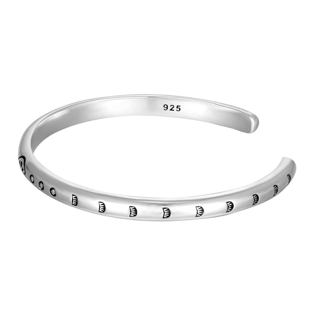 silver cuff bracelet