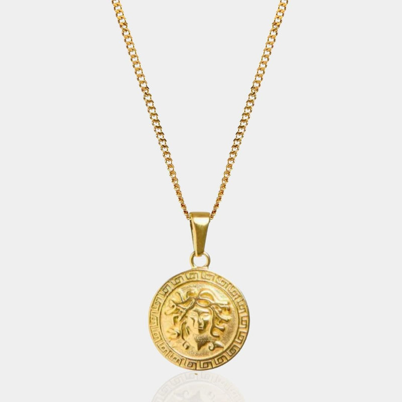 "MEDUSA" GOLD NECKLACE - Orezza Jewelry