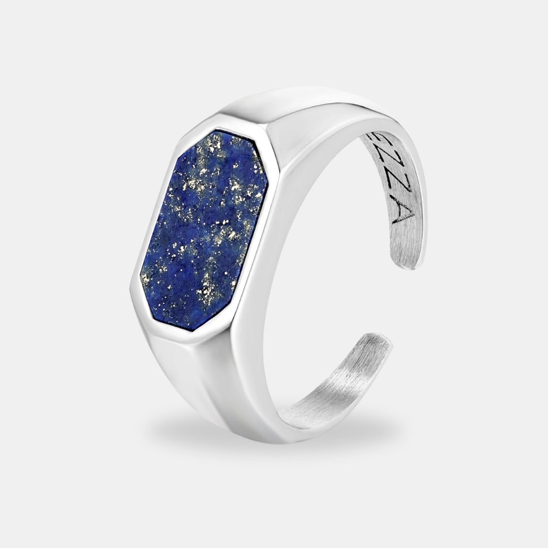 "LAPIS LAZULI" SIGNET RING - Orezza Jewelry