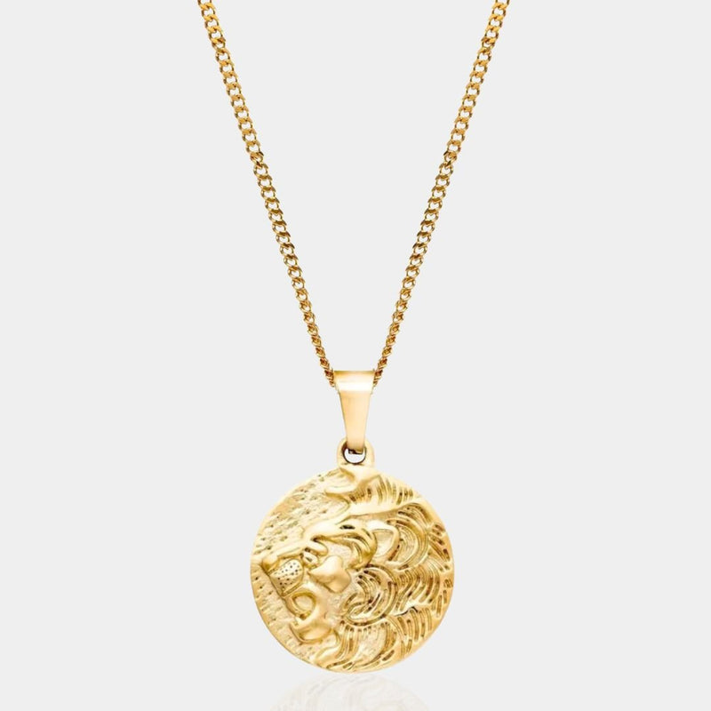"LION" GOLD NECKLACE - Orezza Jewelry