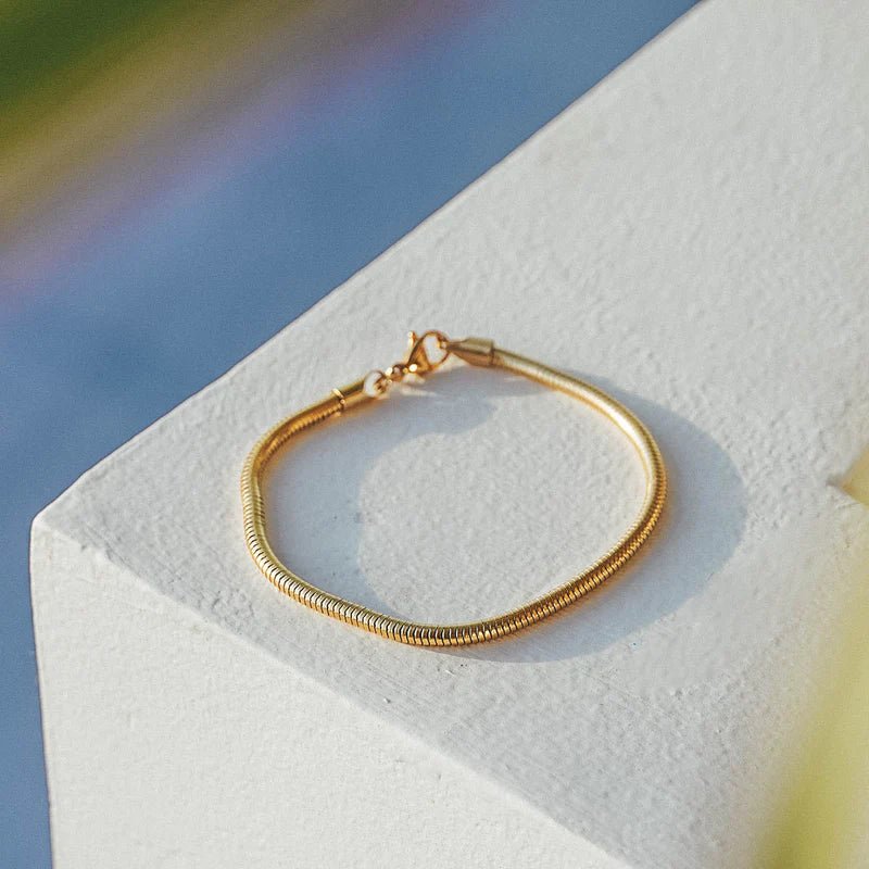 GOLD SNAKE CHAIN BUNDLE - Orezza Jewelry