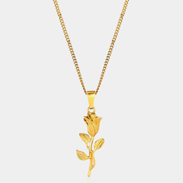 "ROSE" GOLD NECKLACE - Orezza Jewelry