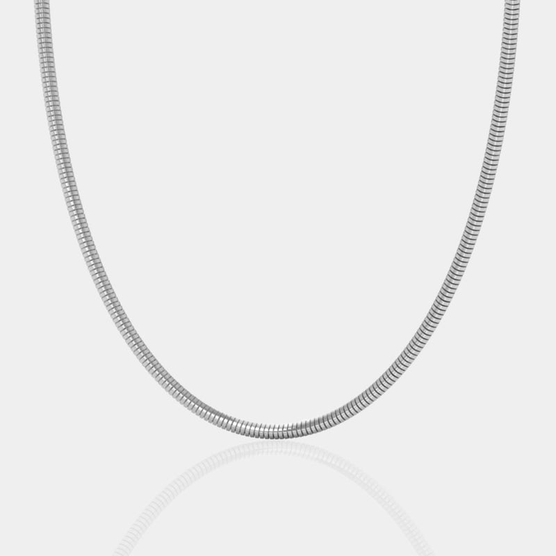 "MURATO" SILVER SNAKE CHAIN - Orezza Jewelry