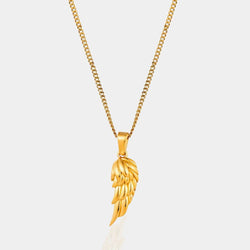 "WING" GOLD NECKLACE - Orezza Jewelry